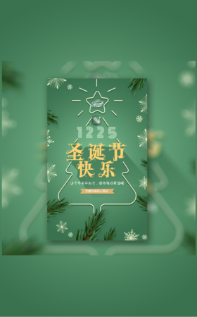 【H5微传单】圣诞节商家促销