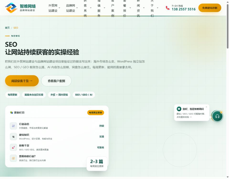 后台截图:文章列表(每篇文章的抓取 / 索引 / 排名状态都在这里管理)